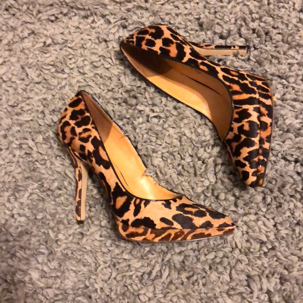 Cheetah print shoes